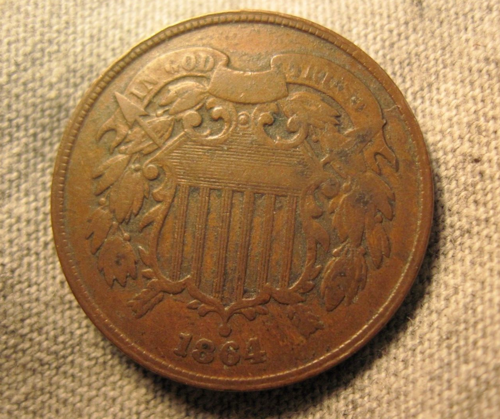 2 cent piece - Lrg Motto