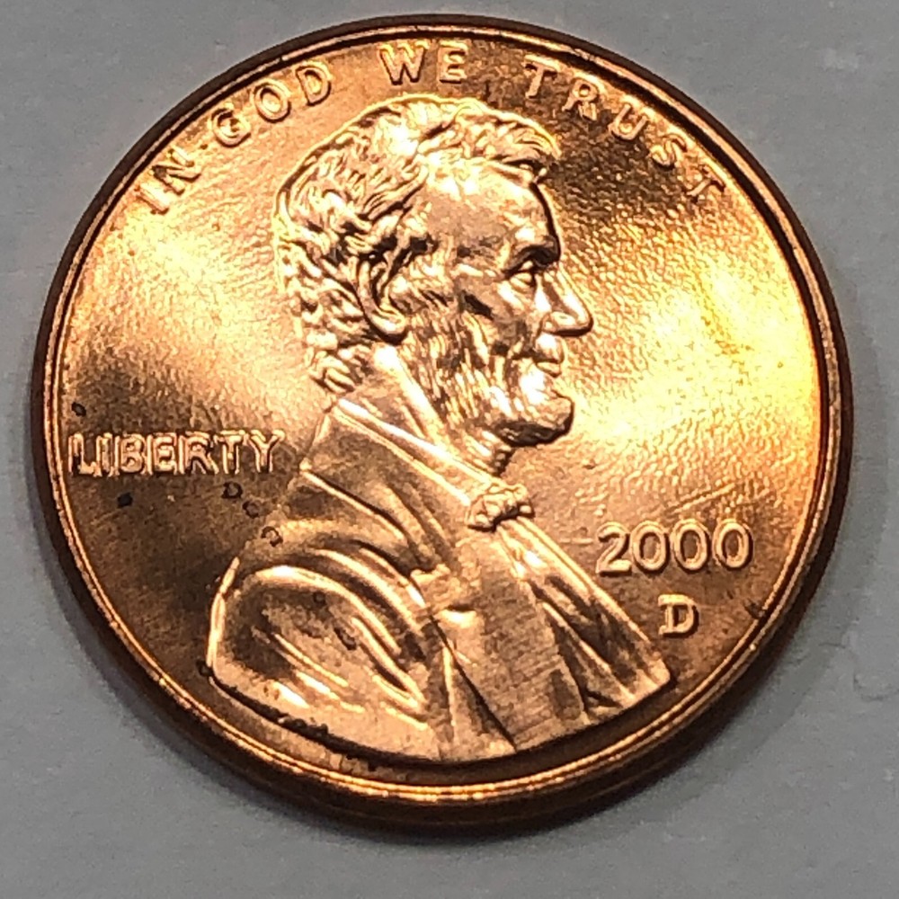 2000 D - Lincoln Memorial Cent