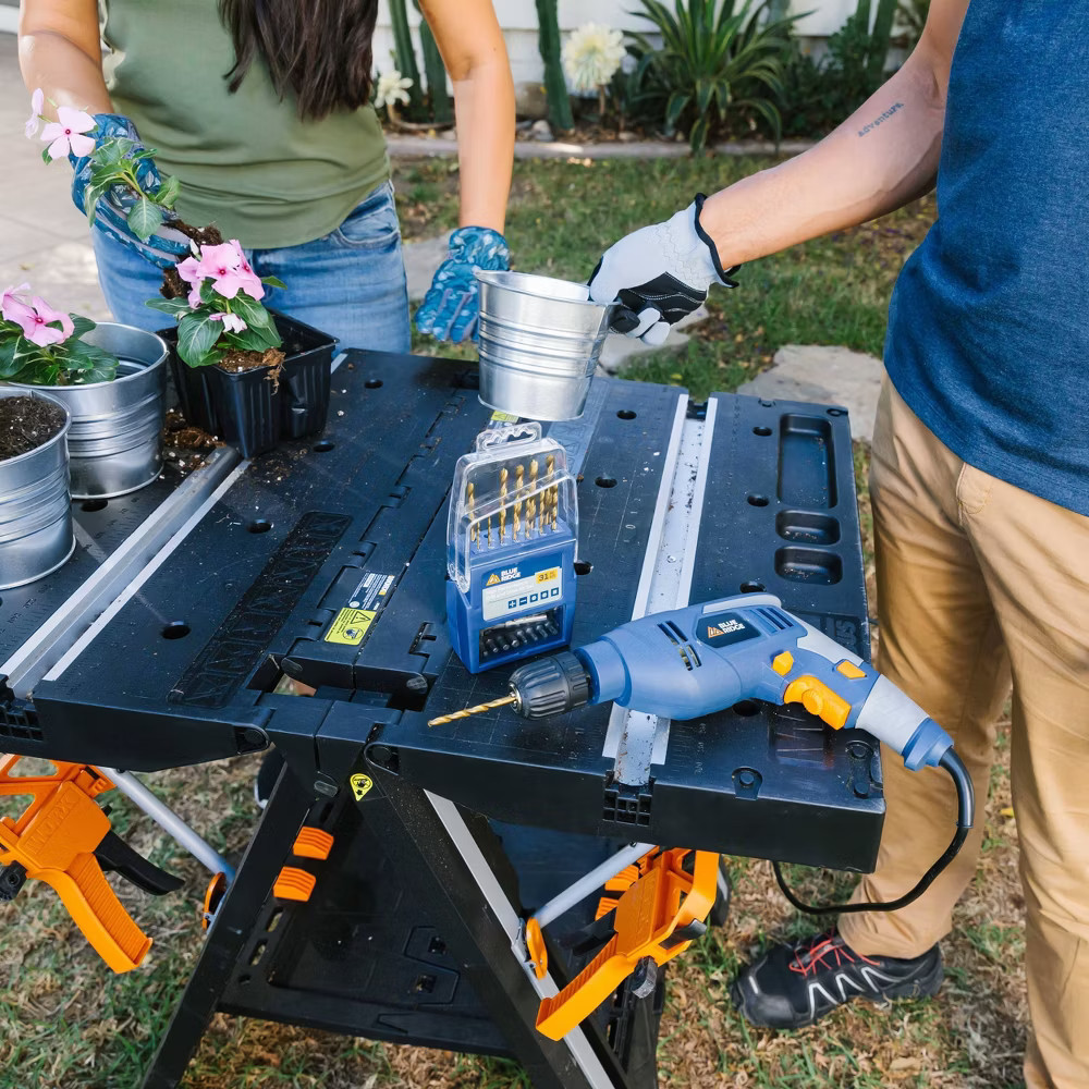 Blue Ridge Tools Electric Drill 4.5 Amp Variable Speed Soft Grip