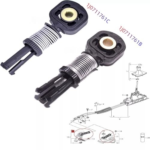 1J0711761C,1J0711761B,Replace for Gear Selector Shift Shifter Cable End Catch