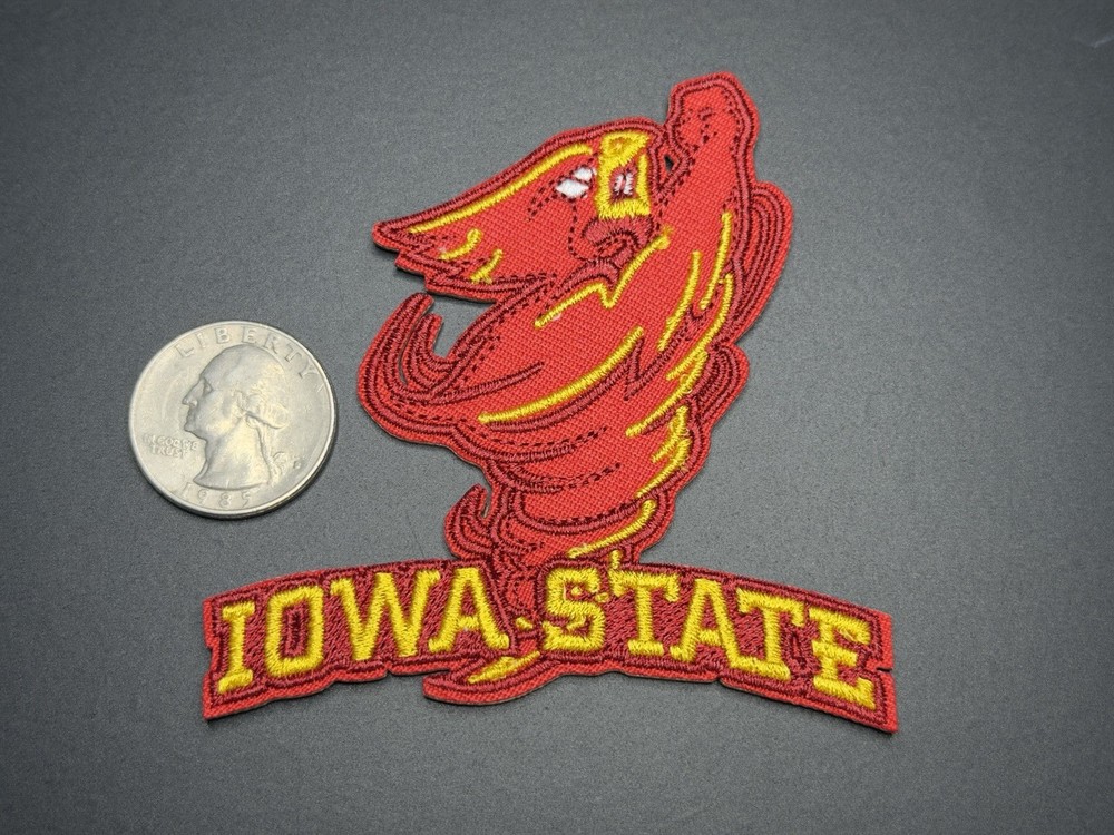 Iowa State Cyclones Embroidered Iron On Patch