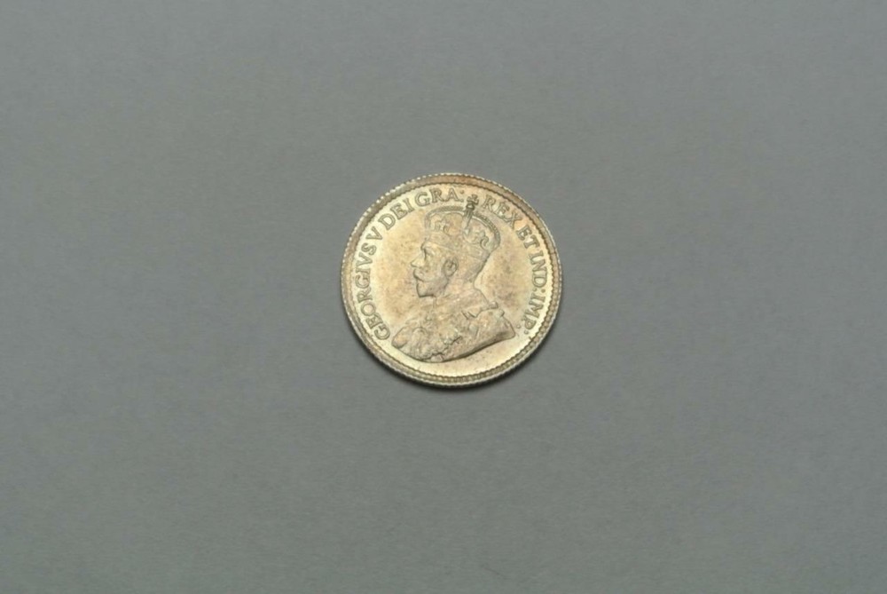 1919 Canada 5 Cent Silver Nickel, BU Condition - C8008