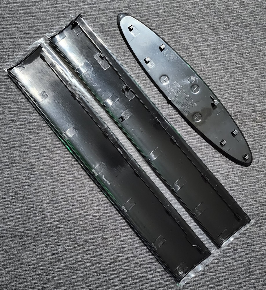 Front -Back - HDD Set 3 Pk Cover Lid Shell For PS 3 Super Slim Replacement