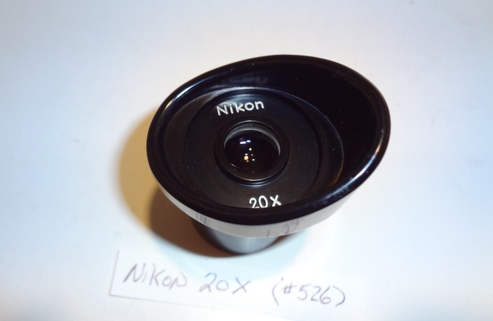 NIKON SINGLE 20X EYEPIECES (#526) **EXTRA CLEAN**