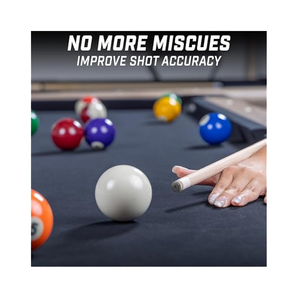 Pool Cue Chalk Cube - Premium, 12 Pack, Multiple Colors (Black)