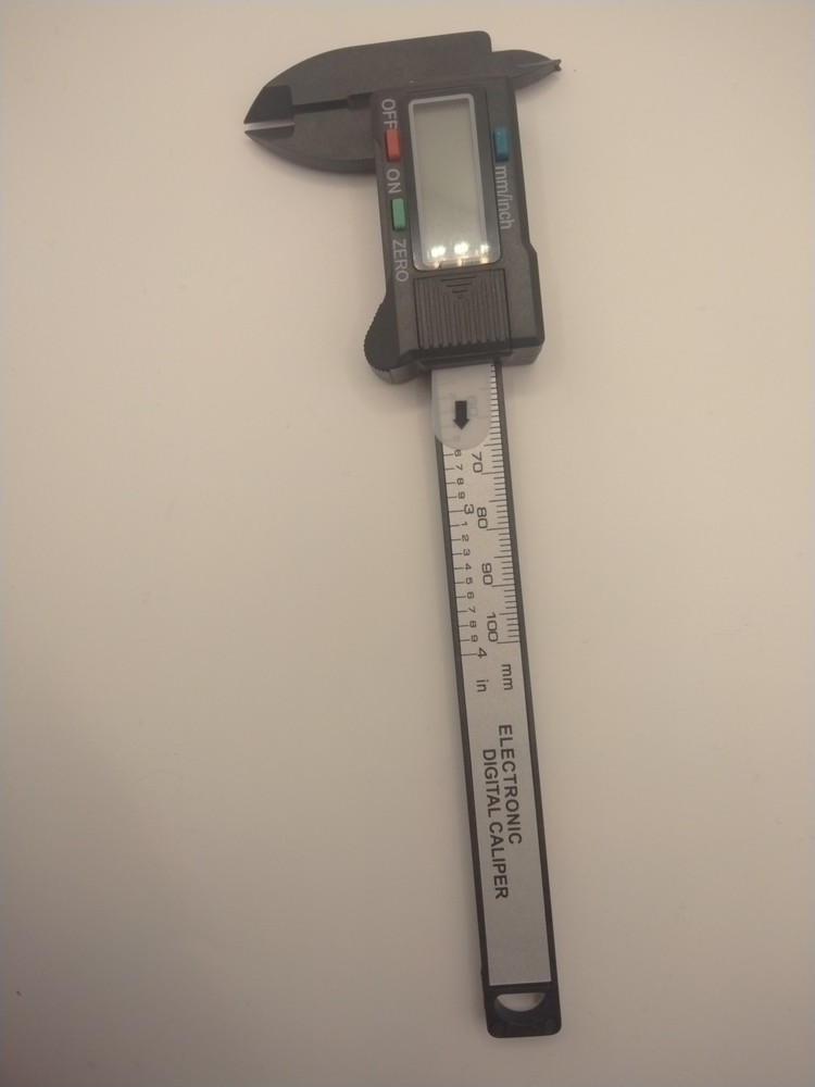 Electronic Digital Caliper 0-4 Inches Millimeter Measuring Tool LCD Display New