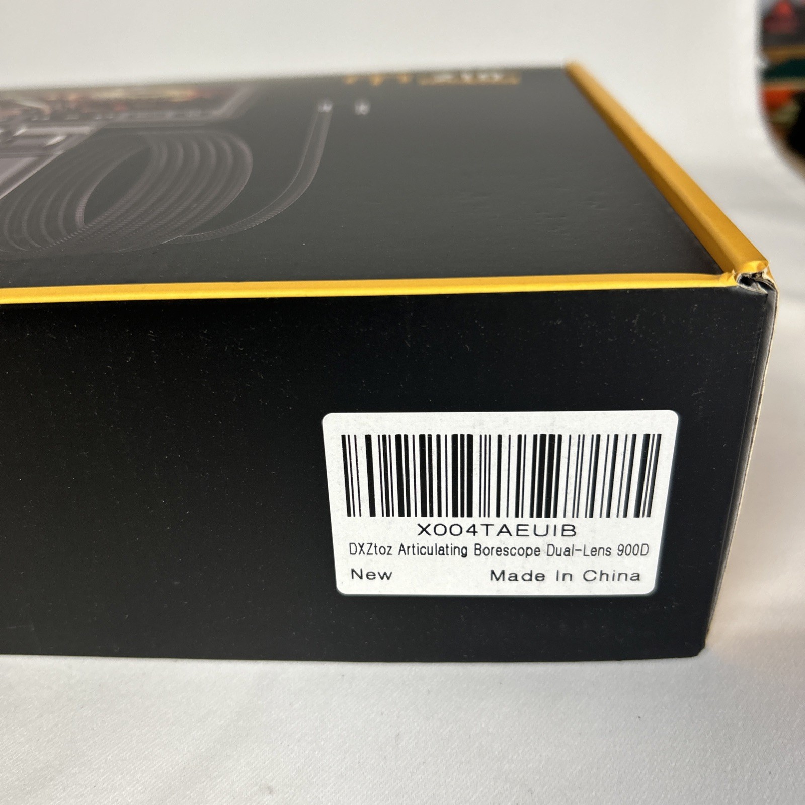 Dxztoz Dual-Lens Articulating Borescope, 6.5Mm Slim Probe, Two-Way 210°Rotate In