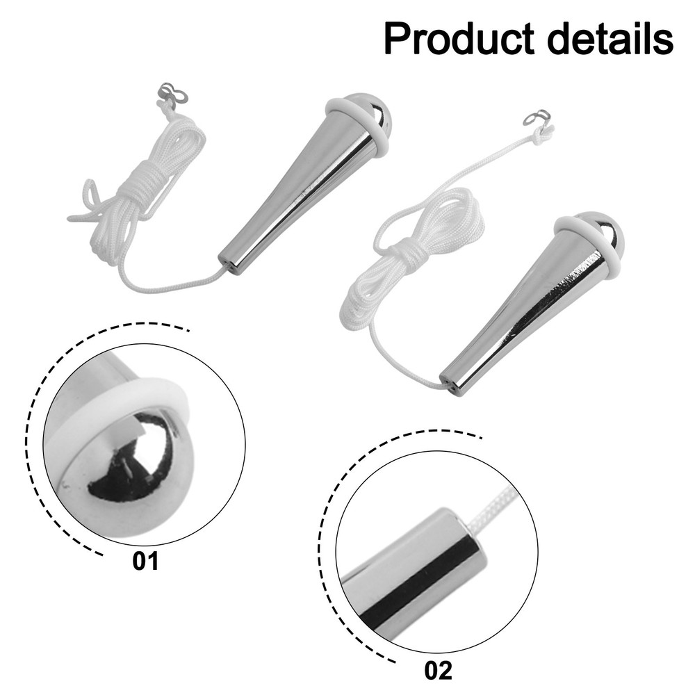 1 5m Pull Chain with Elegant Pendant for Ceiling and For Bathroom Lights