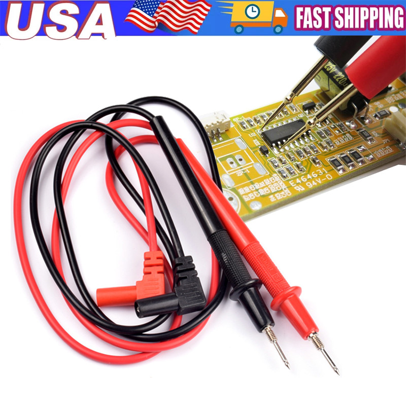 Digital Multimeter Meter Universal Probe Wire Cable High Quality Test Leads
