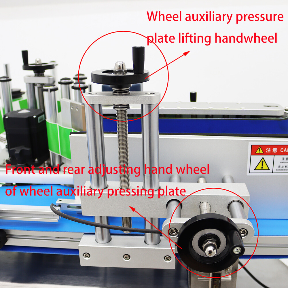 TECHTONGDA Automatic Desktop Conveyor Round Bottle High Speed Labeling Machine