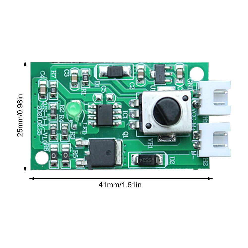 DC7-12V PWM Motor Speed Module 10A High Power DC Motor Speed Controller Board
