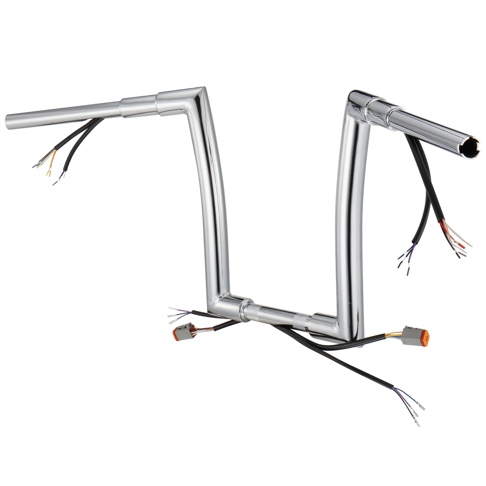 12" Prewired Ape Hanger 1.5" Fat Handlebar for Harley Softail Dyna FLHR 96-06