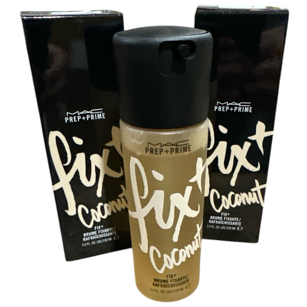 2 Mac Prep + Prime Fix+ Coconut Skin Refresh Setting Mist 3.4 oz