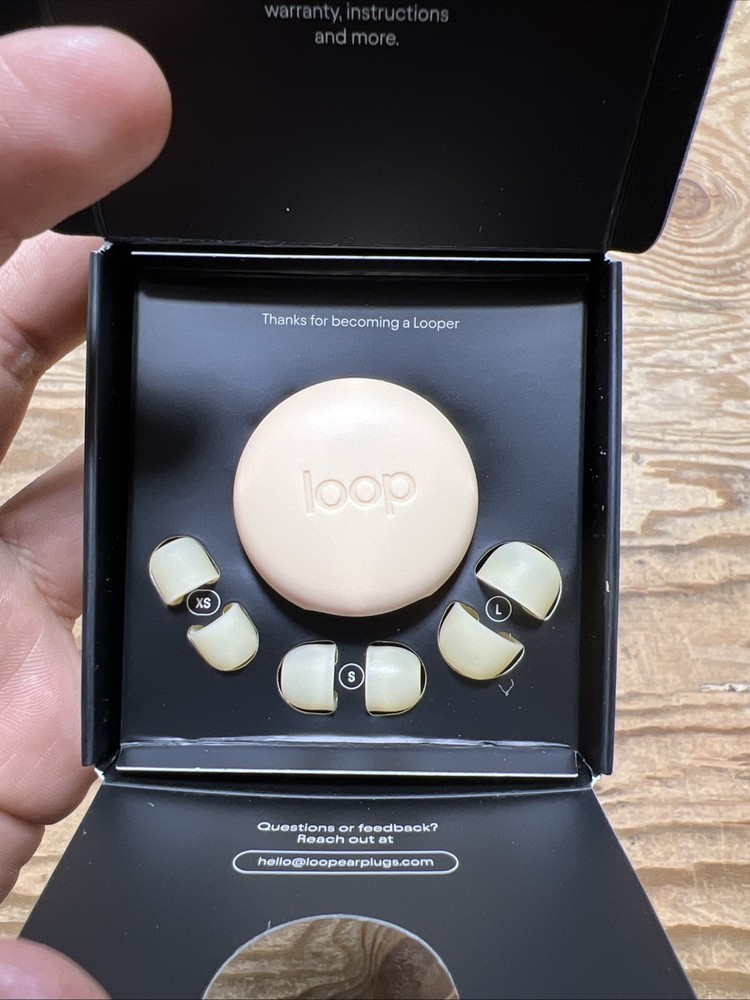 Loop Earplugs Switch 2 Gold Open Box (FREE SHIPPING)