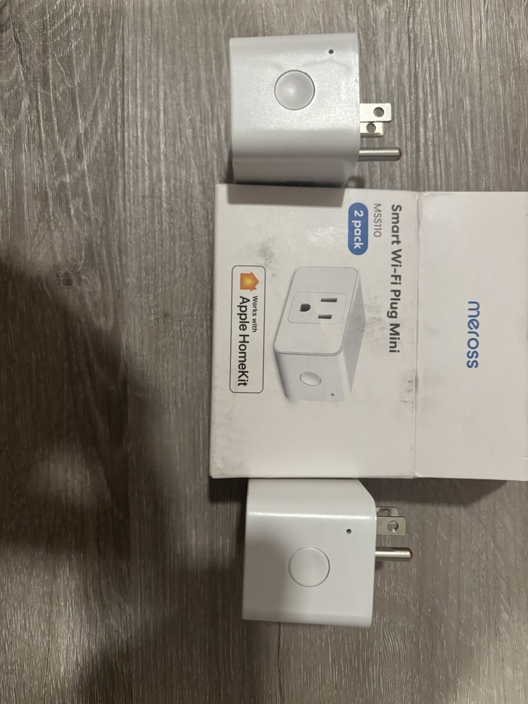 Smart Plug, 2.4 GHz Wi-Fi, No Hub Required, 2 Pack, White