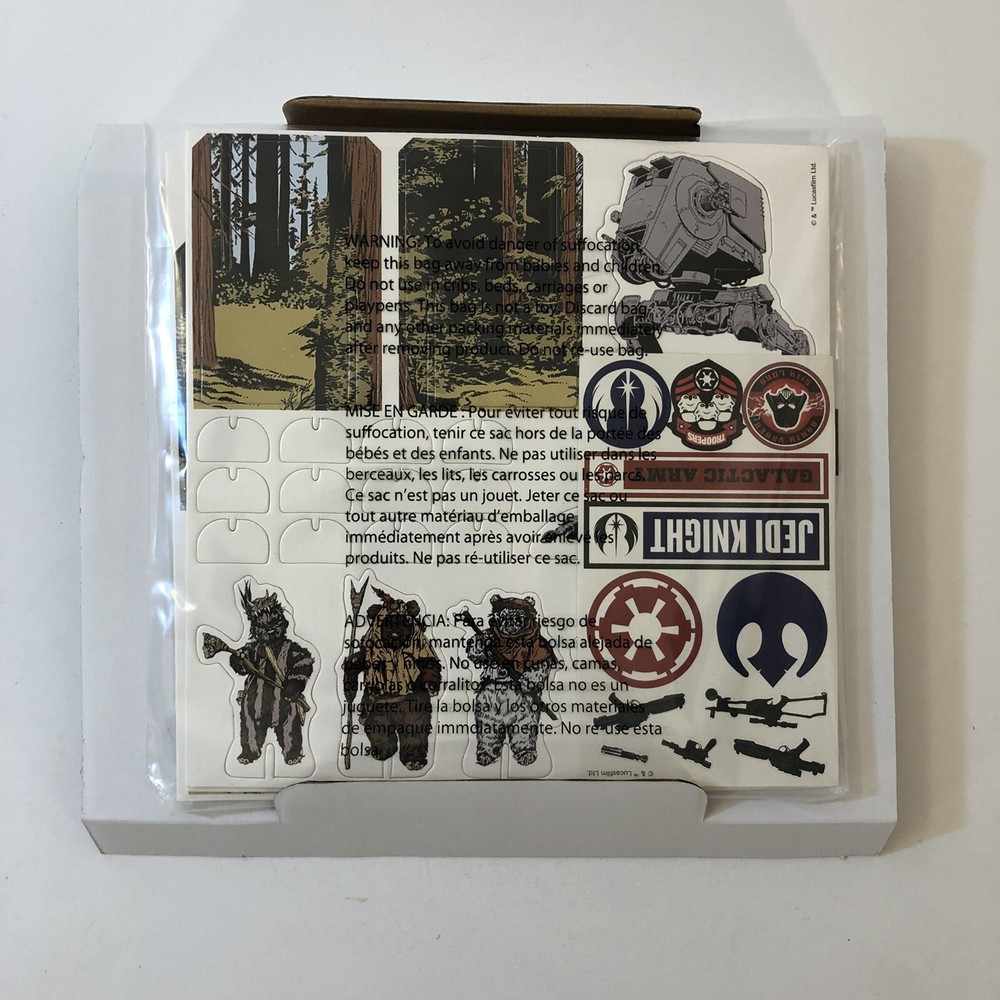 Star Wars Create It! 3-D Activity Action Scene Set Brand New open box