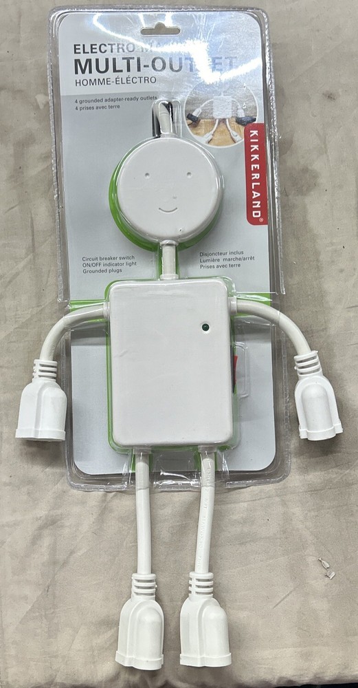 ELECTRO MAN MULTI-OUTLET L1-1-8-UL01