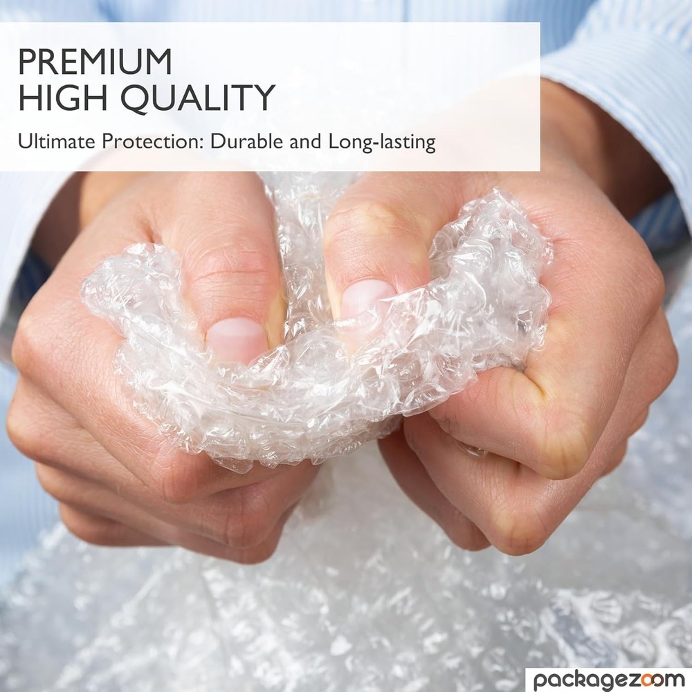 12 inch x 30 ft Bubble Cushioning Wrap, Perforated Every 12" Protective Packi...