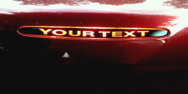 SCION TC BRAKE LIGHT DECAL 2011-2014