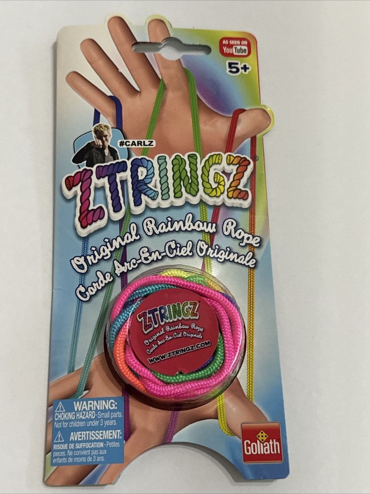 ZTRINGZ Original Rainbow Rope Create Finger String Shape Activity Fun Gift NEW