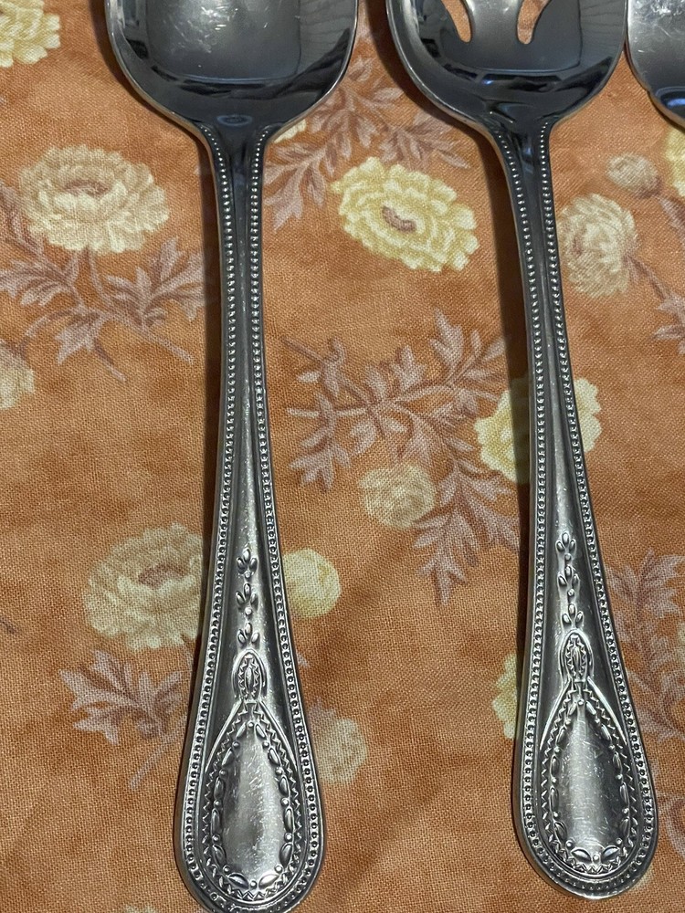 Wallace 18/10 Continental Bateman Flatware 3 Pc