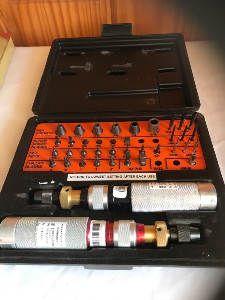 UTICA Torque Limiting Screwdriver Kit- KT-130