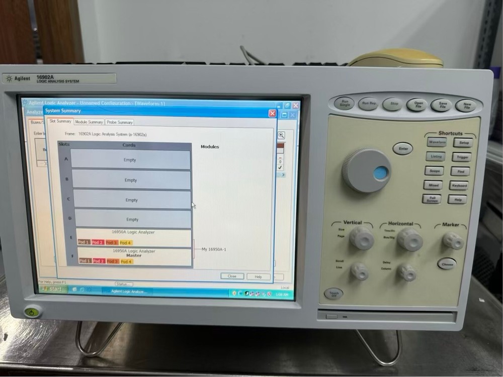 Agilent 16902A Logic Analysis System, 16950A x 2, E5380A x 8