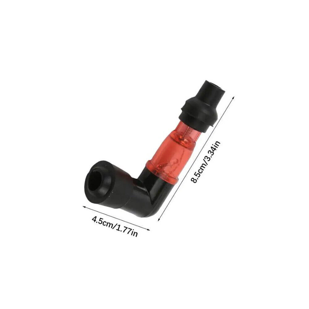 Universal Motorcycle Flash Spark Plug Cap Ignition High Pressure Cap Accessories