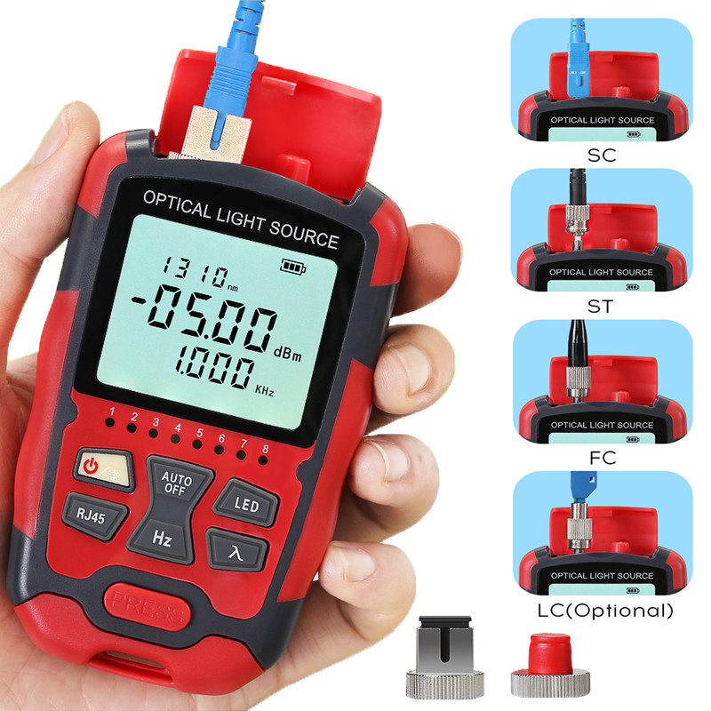 Fiber Optic Stable Light Source 1310nm/1550nm laser source power emission source