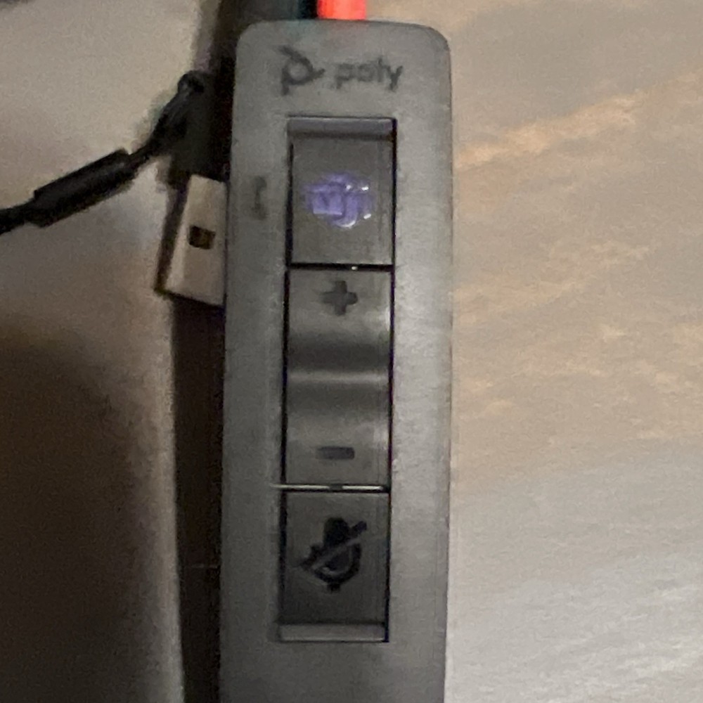 Plantronics - Model: C3200 - USB Controller Headphone Connection - FREE SHIP!