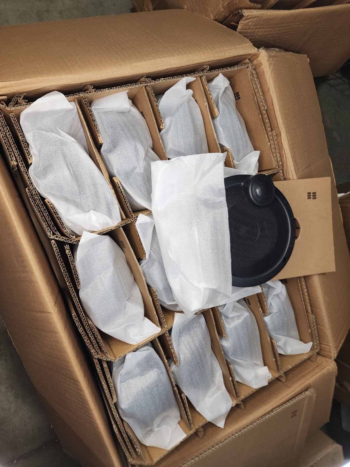 2 x OEM Harley-Davidson 6.5" Boom Audio Stage 2 Speakers, Left & Right