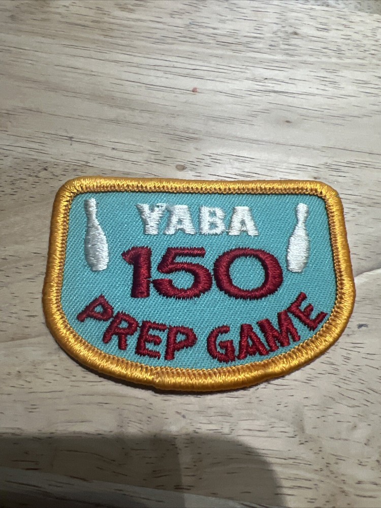 YABA Youth Bowling 150 Prep Game 2” X 3” Patch