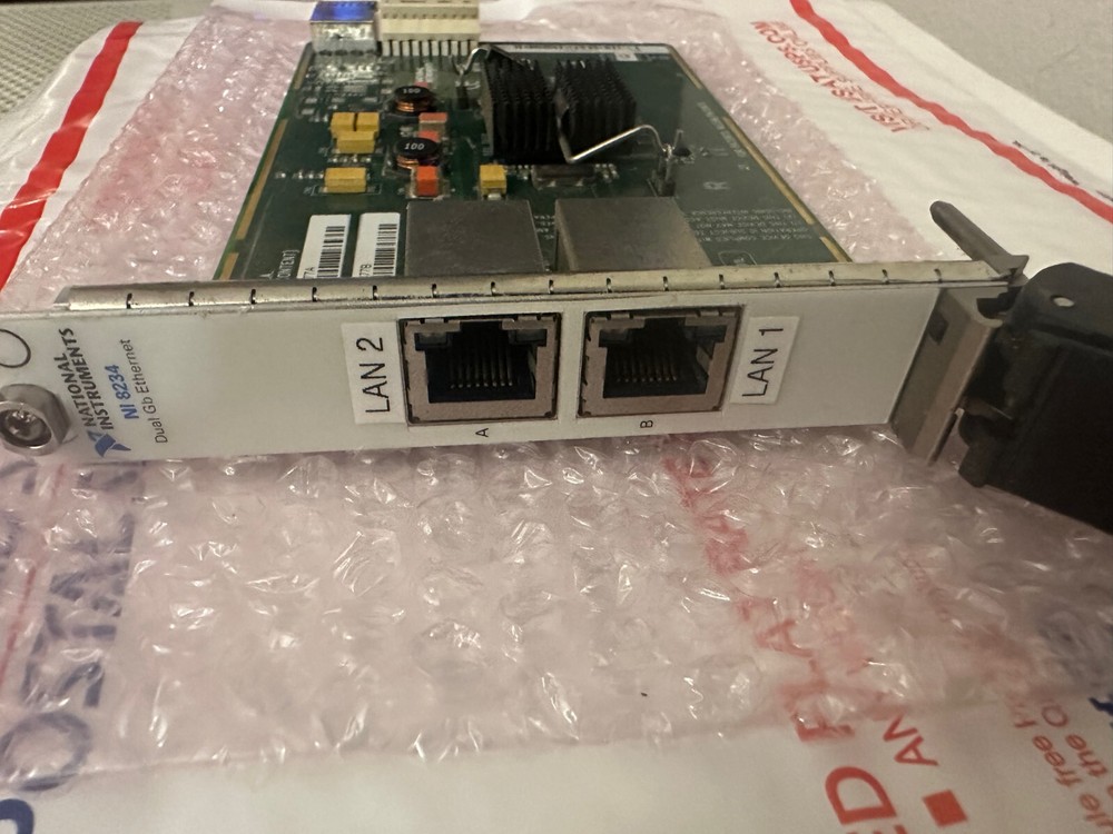 National Instruments NI 8234 Dual Gigabit Ethernet Interface Device