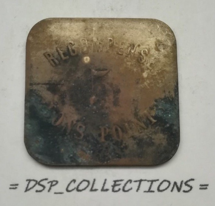 Rare Token - Paris, Prize For 5 Good Points - Ref: 239/M05