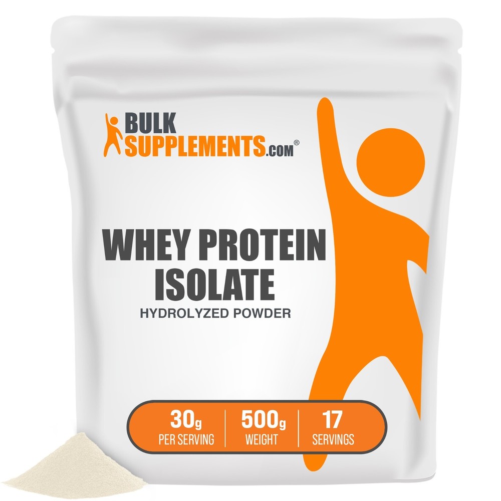 BulkSupplements Hydrolyzed Whey Protein Isolate Powder - Whey Isolate