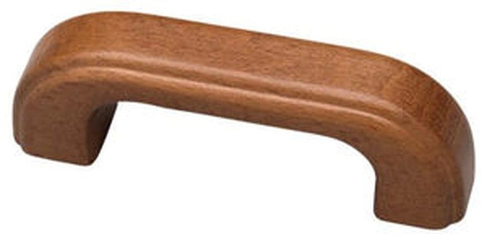 (12 Pack) 3" Mid Century Modern Style Wood Pull Java Stain
