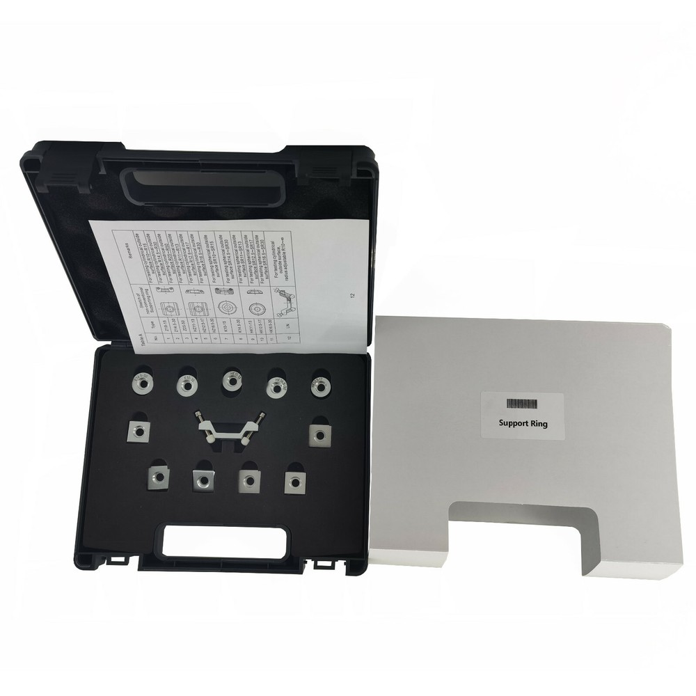 12pc Support Ring Set Leeb Hardness Testers Adapter Rings Set for Leeb Probes