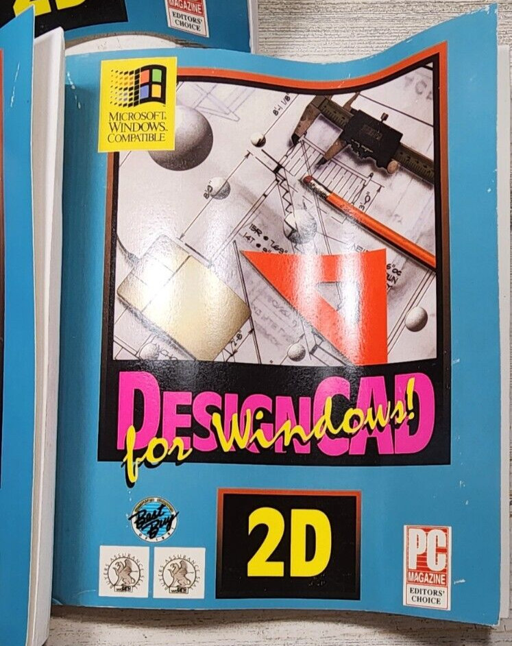 DesignCAD 2D for Windows Version 7.0 Books Only