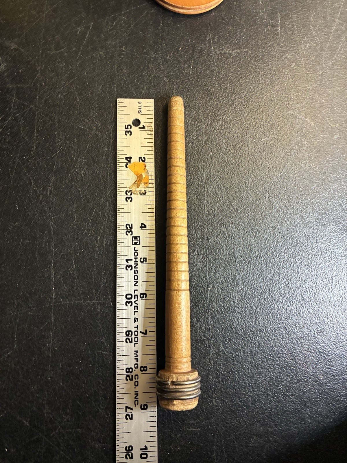 Large Wooden Textile Spools Bobbins Vintage Wood Primitive Rustic Lot of 5