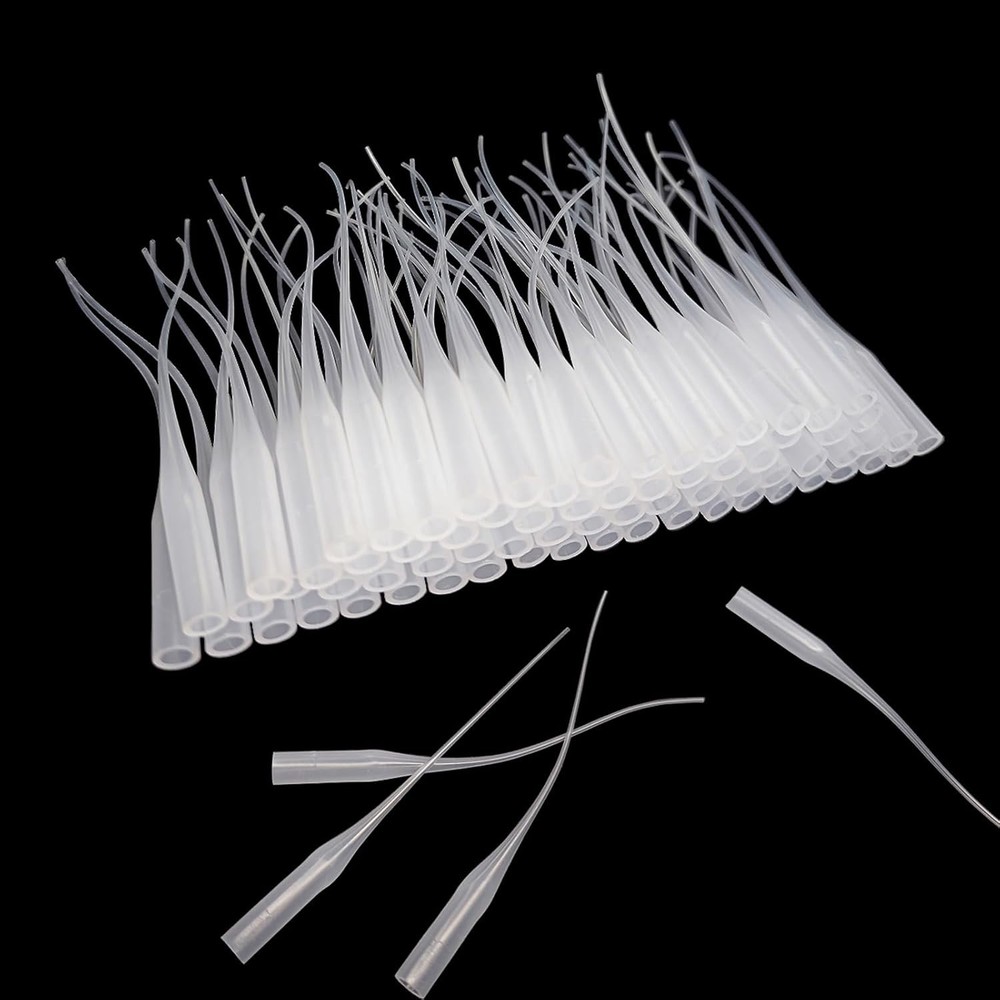 100Pcs Precision Glue Nozzle Tips for Crafting & Lab