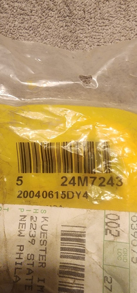 john deere 24M7243 washers 5 pack nos
