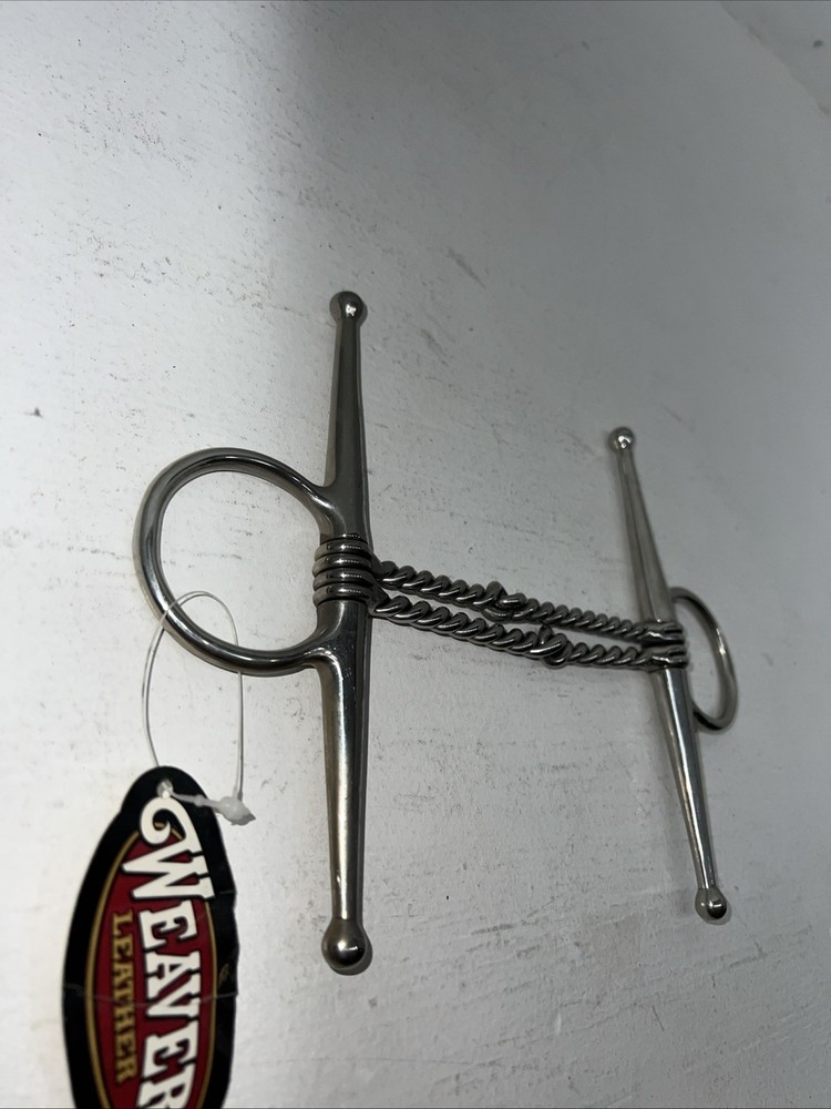 New Weaver Leather Double Twisted Wire Bit U-6