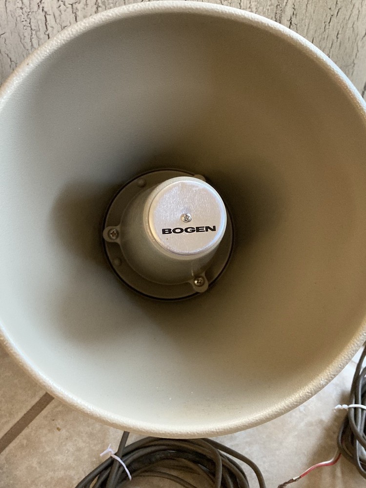 4 - Bogen Loud Speakers Model SPT15A with Variable Tap XFMR