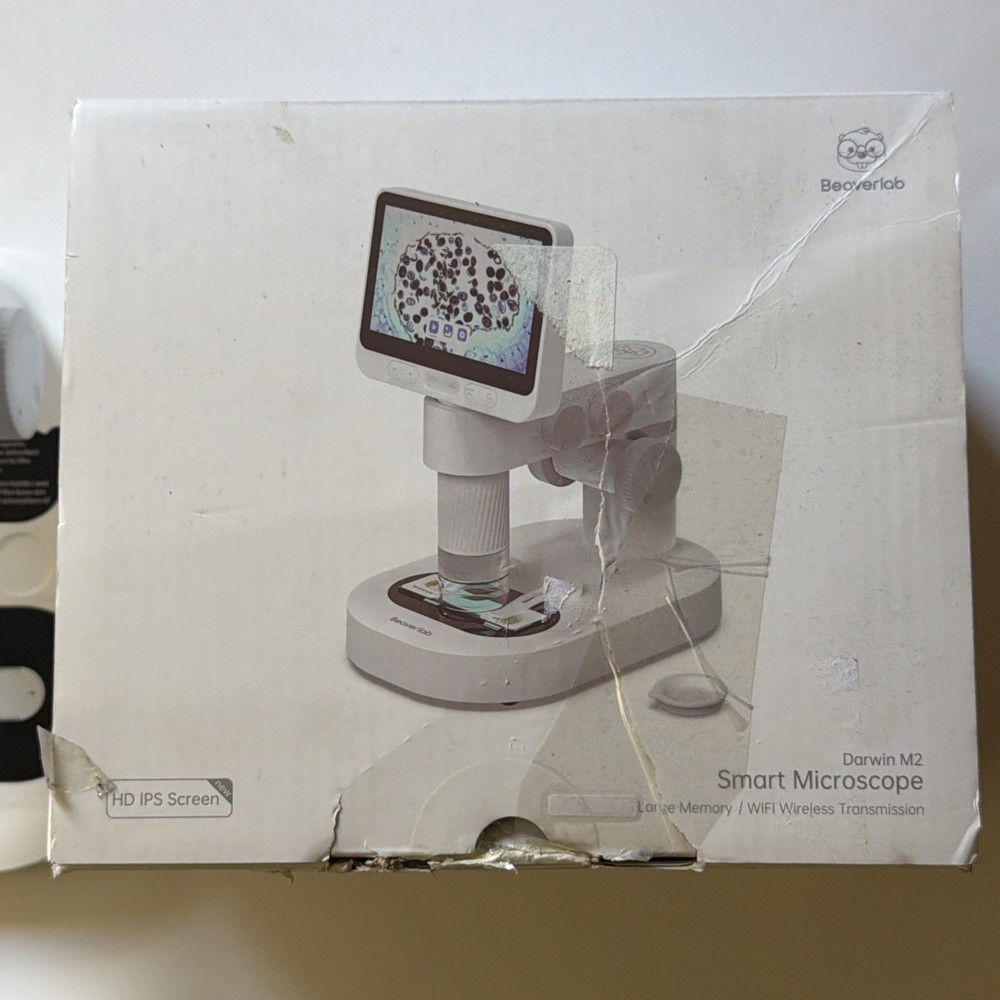 Beaverlab Smart Microscope Darwin M2 100X-1600X Digital Handheld 4.0" Screen