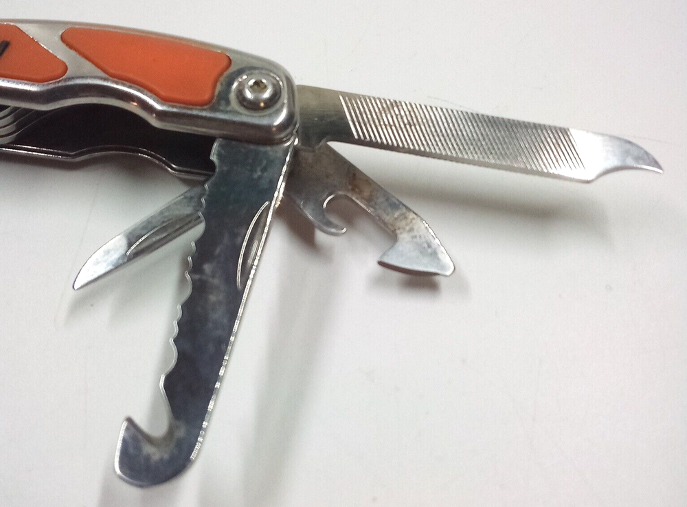 Vintage Multi Tool 10 Elements including Needle Nose Pliers