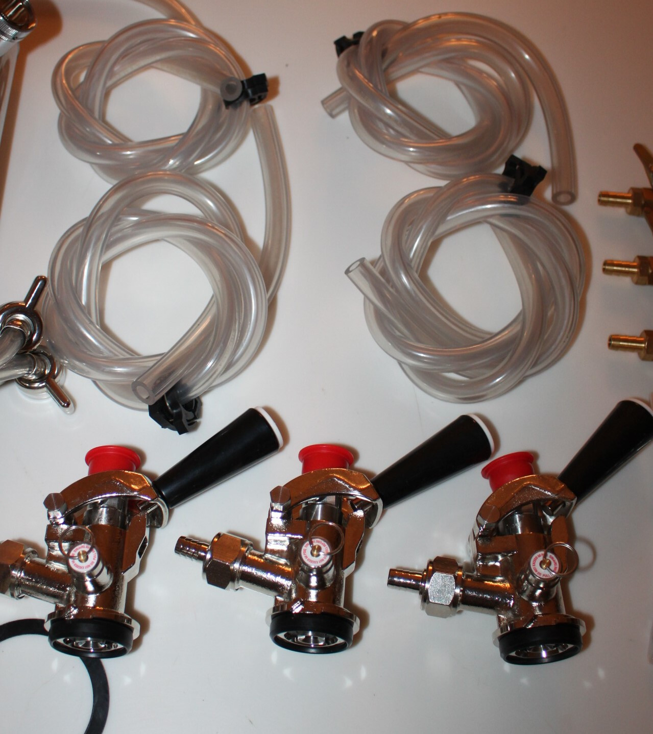 Taprite 43-0145-00 Kegerator Premium Triple Faucet Dispenser Kit ( D4743TTKSS )