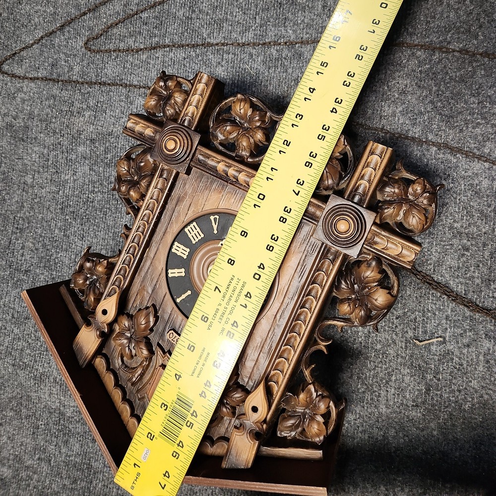 Vintage CUCKOO CLOCK Complete & Running German Made