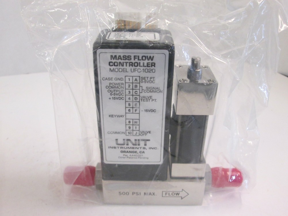 Unit UFC-1020 Mass Flow Controller MFC, H2, 10 SLM, New