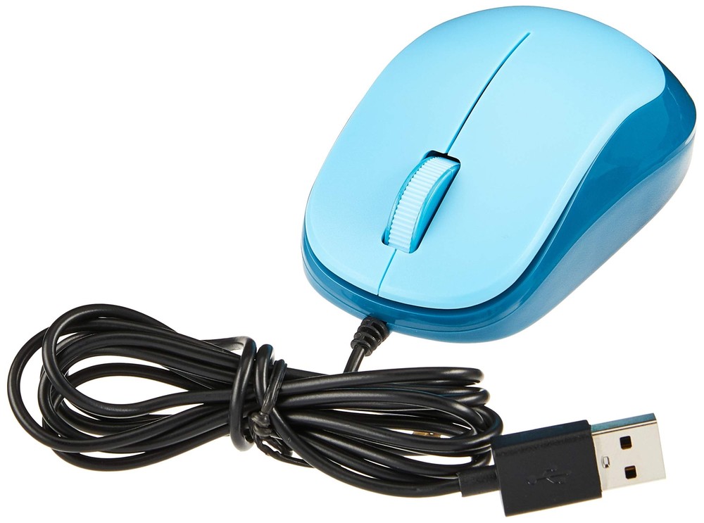 Elecom BlueLED Mouse EPRIM Wired 3-Bottongue Blue