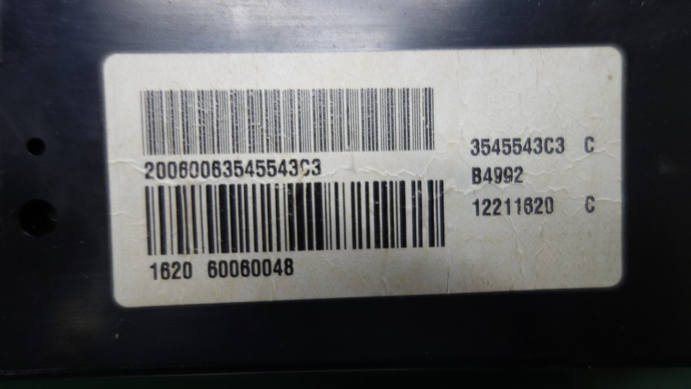 International 4300 HVAC Temp Controls 3545543c3